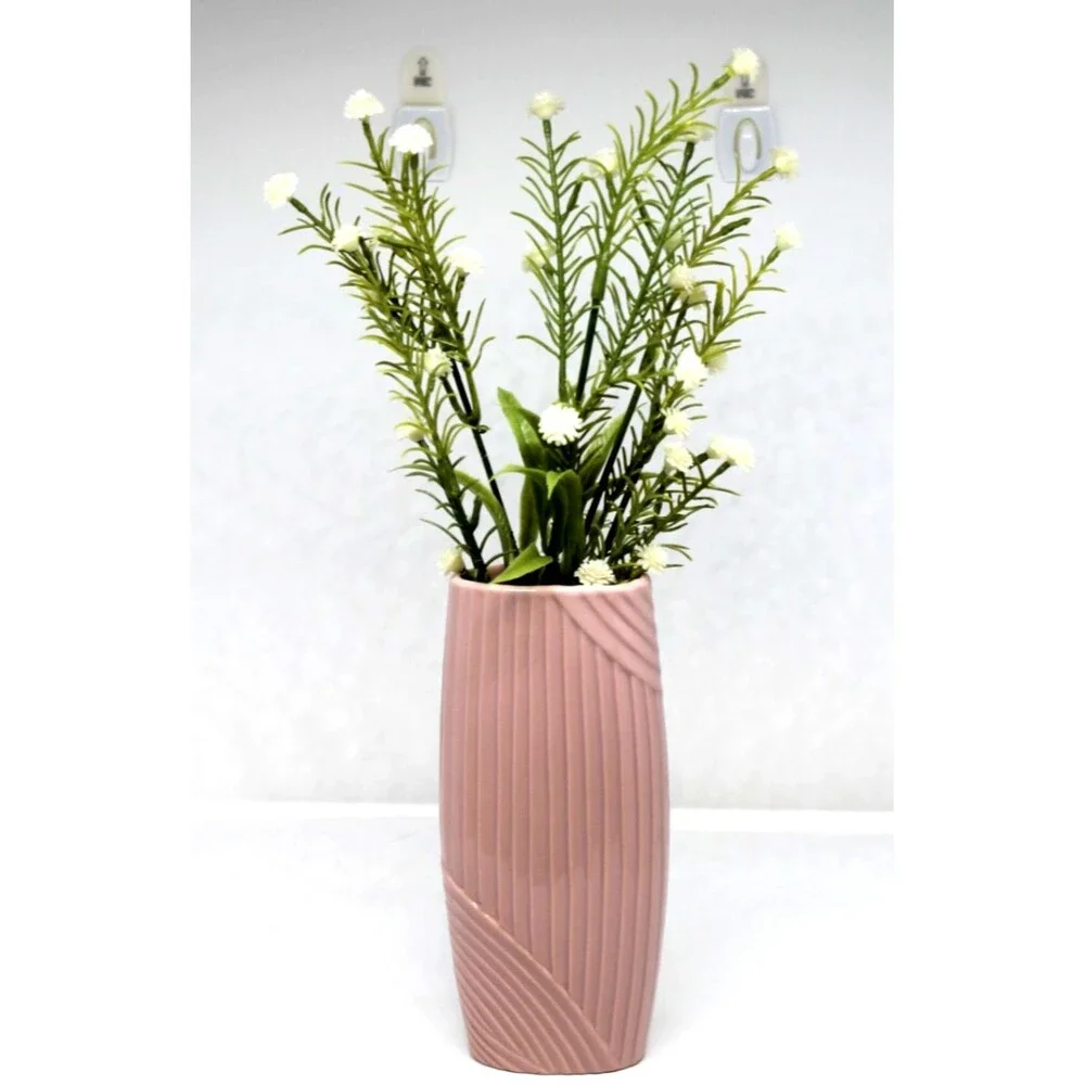 1980s AVON Gift Collection Fluted LILAC Porcelain Bud Vase Thin 6